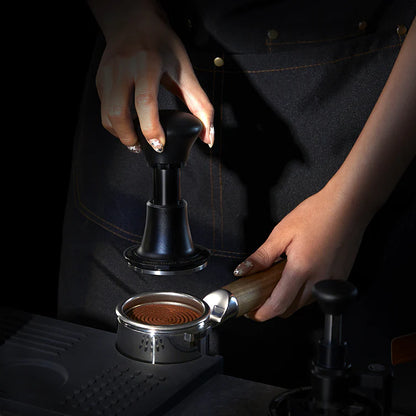 ZeroHero Sword Calibrated Espresso Tamper - 30lb Constant Pressure & Self-Leveling Impact Tool