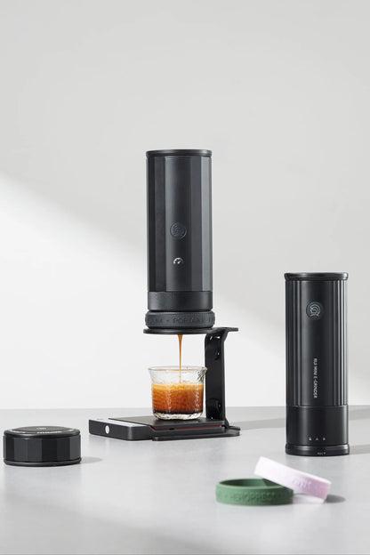 ZeroHero Heropresso Pro Portable Espresso Maker - Electric Heating for Camping & Travel