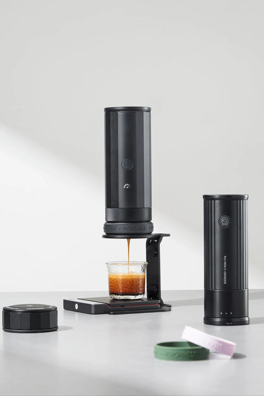 ZeroHero Heropresso Pro Portable Espresso Maker - Electric Heating for Camping & Travel