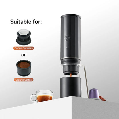 ZeroHero Heropresso Portable Espresso Maker - Handheld Pod Coffee Machine