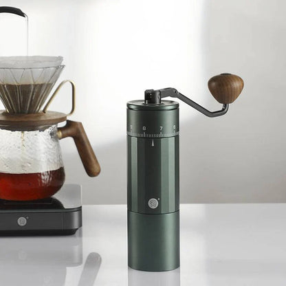 ZeroHero BURR Z5 X-Fold Foldable Manual Coffee Grinder - Compact Travel Grinder with Foldable Handle