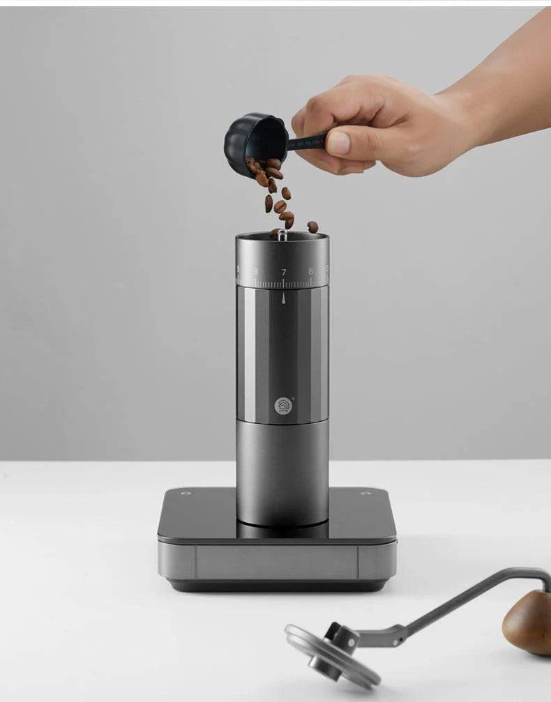 ZeroHero BURR Z5 X-Fold Foldable Manual Coffee Grinder - Compact Travel Grinder with Foldable Handle